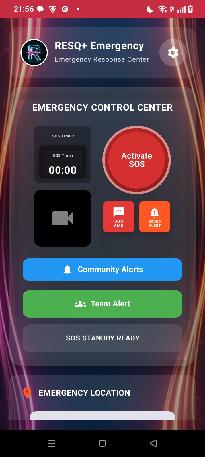 RESQ+ Emergency Control Center